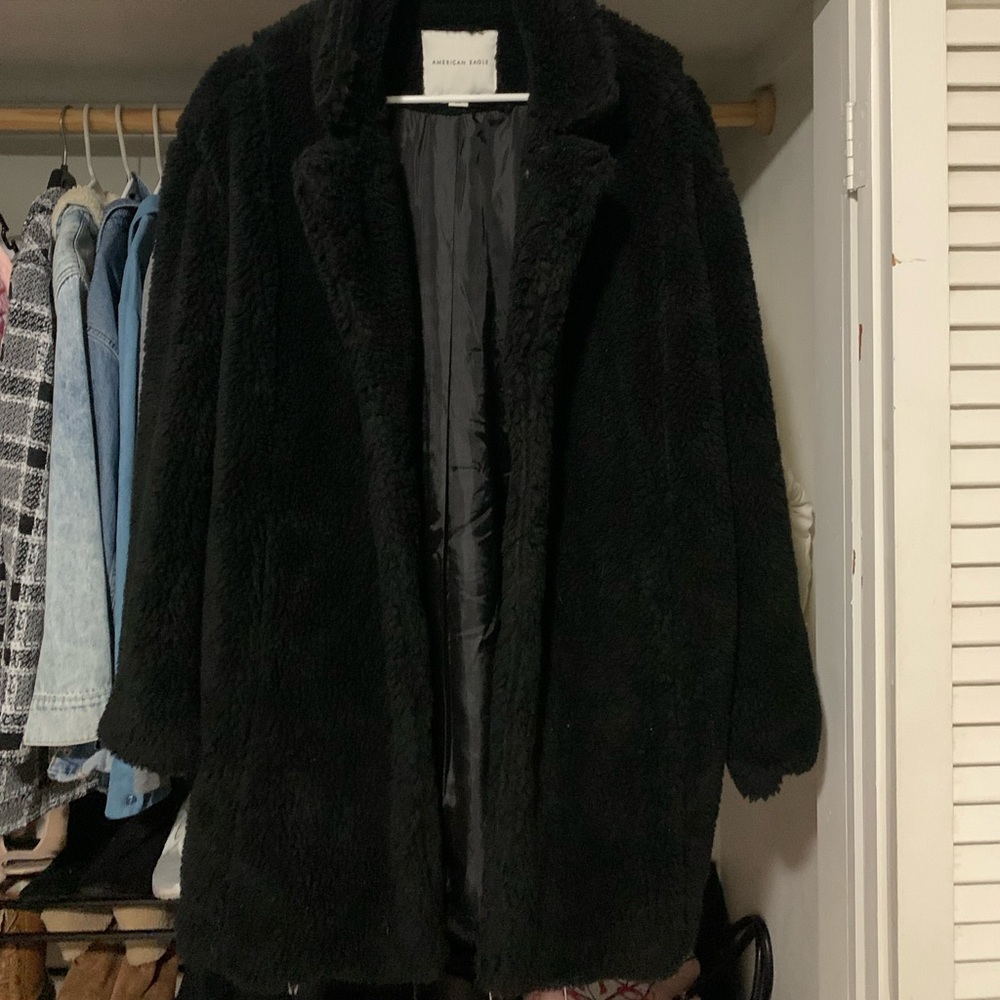 Cozy teddy coat!